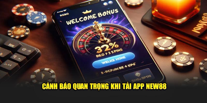 Cảnh báo quan trọng khi tải app New88